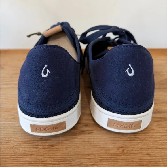 NWT Olukai Pehuea Li Lightweight Tennis Shoes Blue Sneakers Navy Blue Women’s 11 - Picture 5 of 9